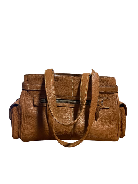 Cartera Dooney And Bourke Satchel Leather Marron - Talla U