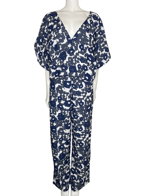 Set Samar Zarzour Blusa+Pantalón Blanco-Talla L
