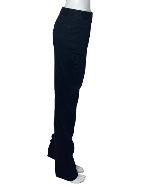 Pantalón Adolfo Dominguez Tiro Alto Negro-Talla 42