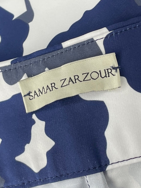 Set Samar Zarzour Blusa+Pantalón Blanco-Talla L