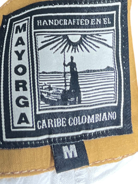 Pantalón Mayorga Estampado Beige - Talla M