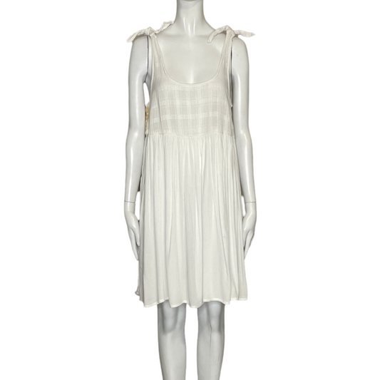 Vestido RIPCURL Tiras Botones Blanco-Talla S