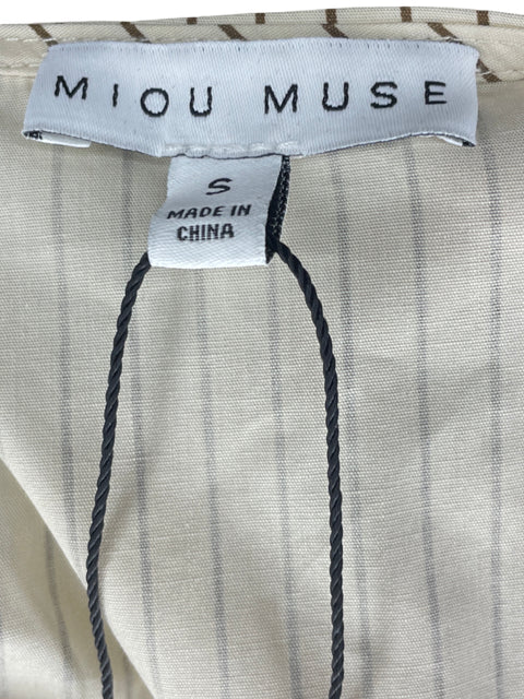 Blusa MIOU MUSE Raya Marron- Talla S