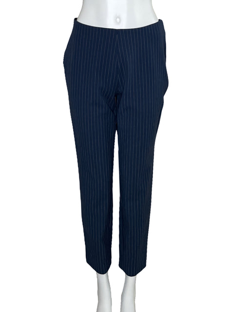 Pantalón A New Day Formal Rayas Azul-Talla 8