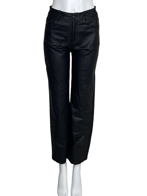 Pantalón Tesoro TPS Straight Casual Negro-Talla M