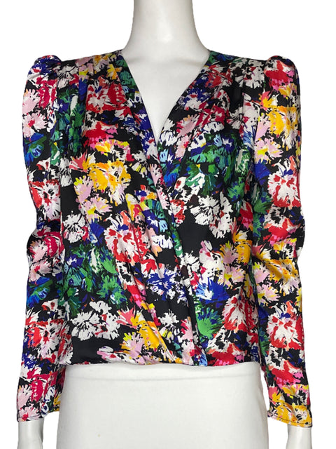 Blusa Coosy Estampado Azul - Talla L