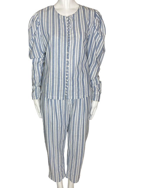 Set La Hoz Rayas Azul- Talla XS