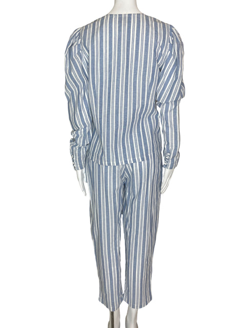 Set La Hoz Rayas Azul- Talla XS