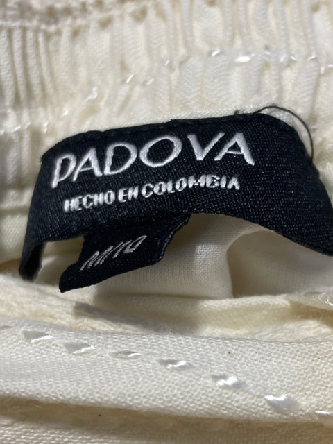 Falda Padova Ruchas Blanco- Talla M