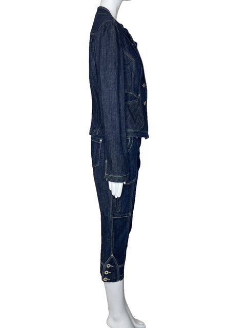 Set DKNY Denim Bolsillo Azul-Talla M