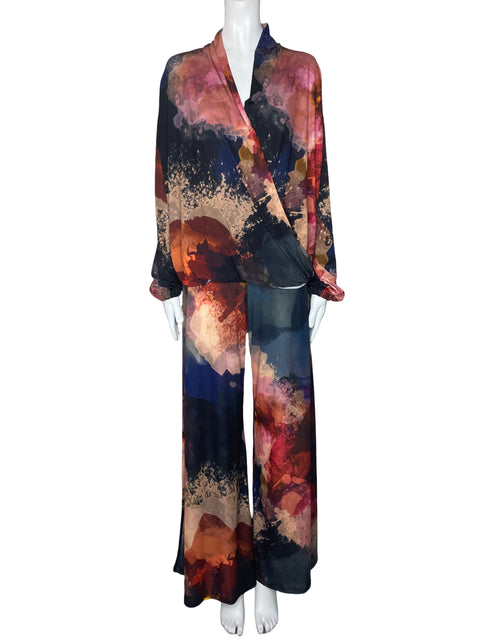 Set Julian Chang Estampado Magas Negro-Talla M