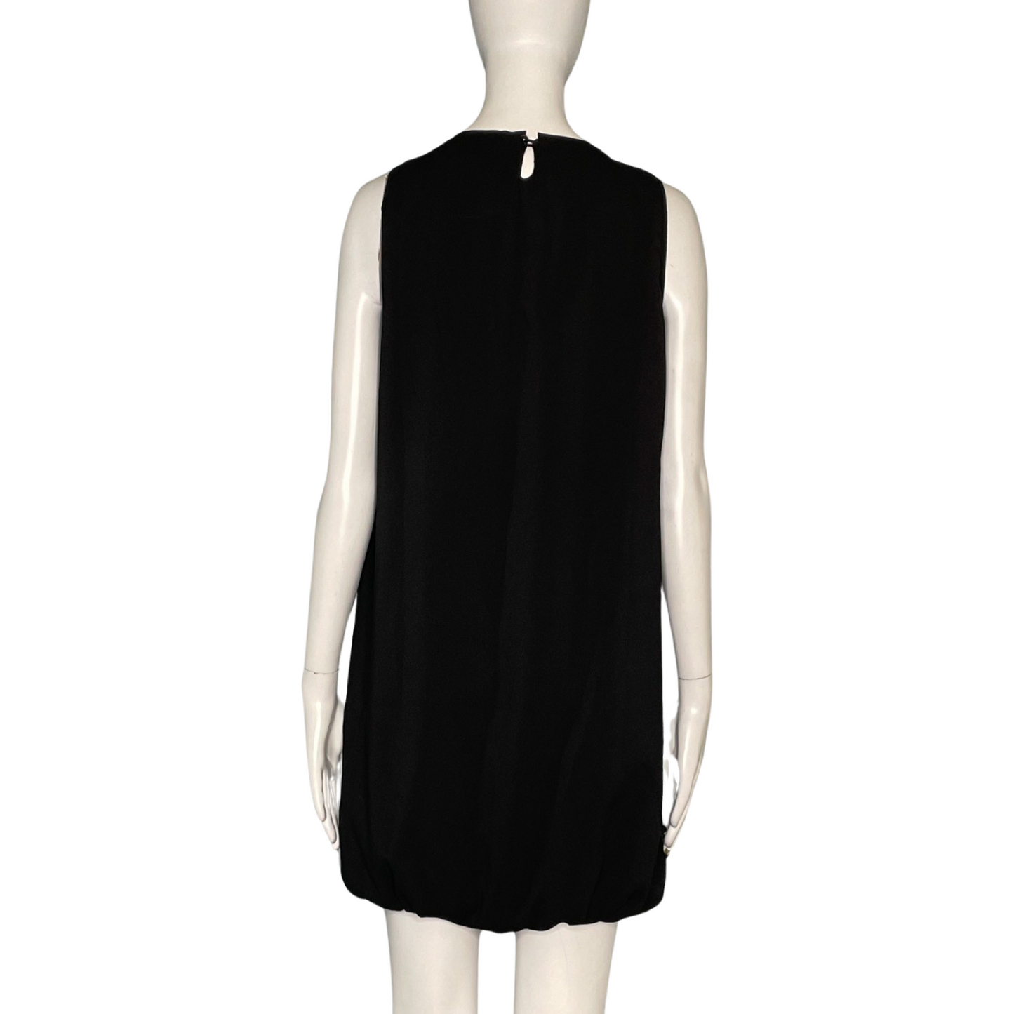 Vestido Lumiére Lentejuelas Mini Negro-Talla M