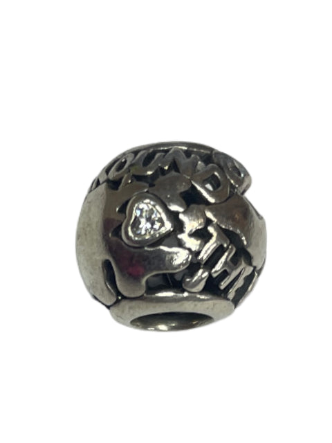 Charms Pandora Globo Terraqueo Plateado-Talla U