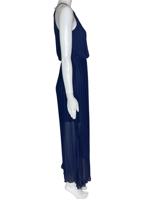 Vestido KimCine Plisado Azul- Talla S