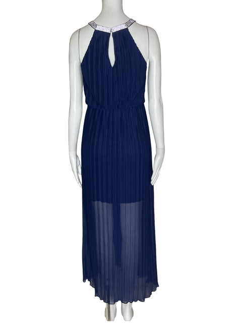 Vestido KimCine Plisado Azul- Talla S