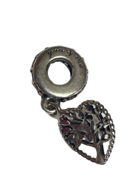 Charms Pandora Corazon Arbol Plateado-Talla U