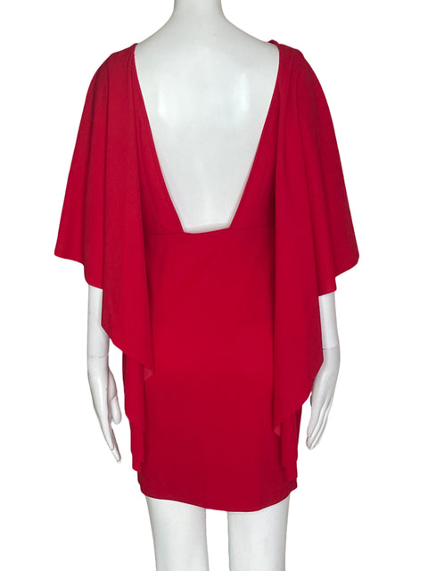 Vestido Tesoro TPS Mangas Sueltas Rojo- Talla S