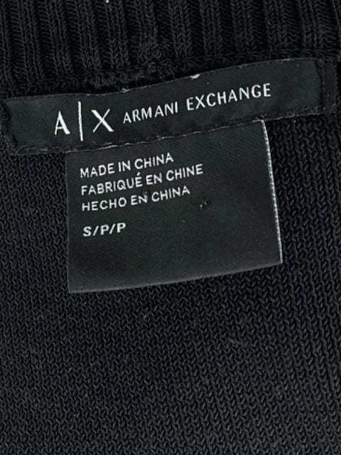 Vestido Armani Exchange Mini Sin Mangas Negro-Talla S