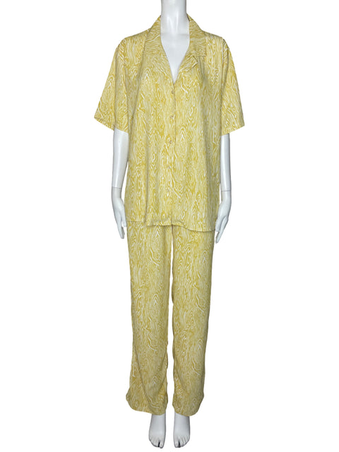 Set Ena Pelly Estampado Amarillo-Talla 8