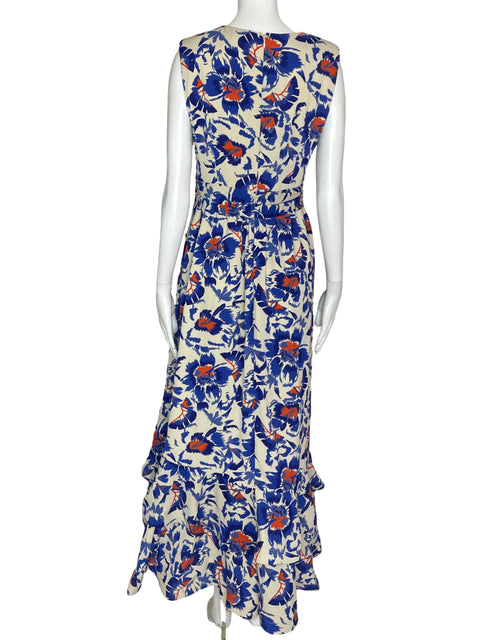 Vestido RoseVelvet Estampado Azul- Talla S