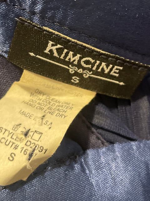 Vestido KimCine Plisado Azul- Talla S