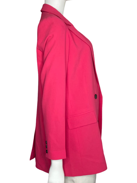 Blazer Rachel Zoe Doble Botón Rosado-Talla S