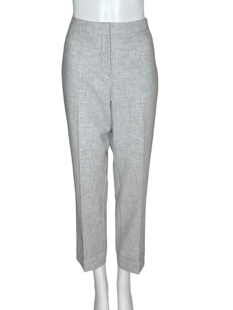 Pantalon Ann Taylor Casual Gris- Talla 10