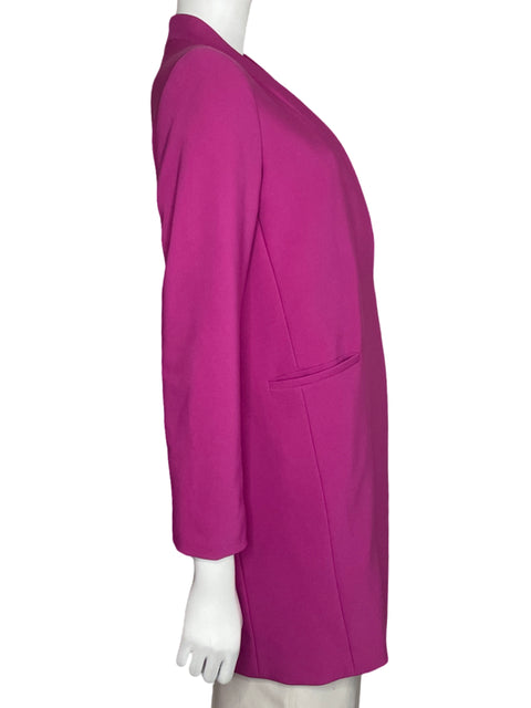 Gabardina MNG Bolsillos Rosado-Talla XXS