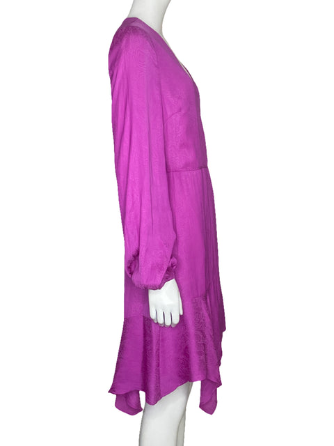 Vestido Guess Estampado Fucsia - Talla M