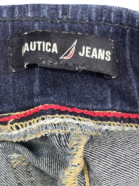 Pantalon Nautica Jeans Bolsillos Azul- Talla 10