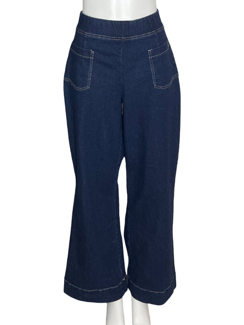 Pantalon Nautica Jeans Bolsillos Azul- Talla 10