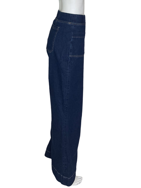 Pantalon Nautica Jeans Bolsillos Azul- Talla 10