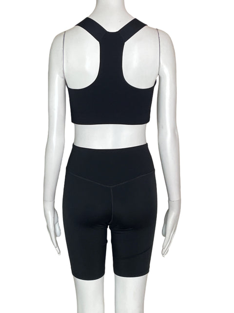 Set Girlfriend Collective Deportivo Negro- Talla S