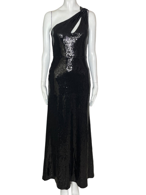 Vestido B. Darlin Lentejuelas Negro- Talla 2