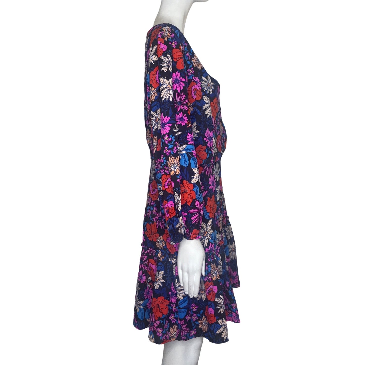 Vestido Sugar+Lips Estampado Floral Rosado-Talla L