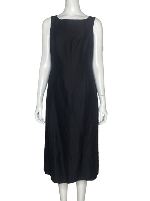 Vestido Ann Taylor Fluido Negro - Talla 6