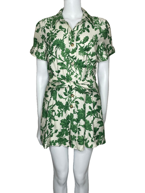 Romper Aakaa Camisero Floral Beige-Talla S