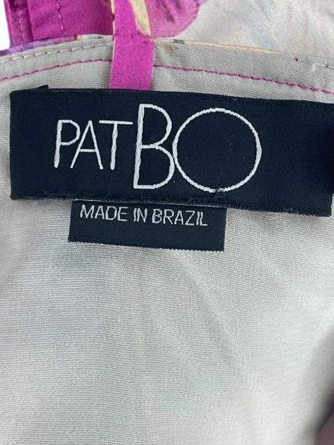 Set PatBo Top+Falda Estampado Rosado-Talla 2