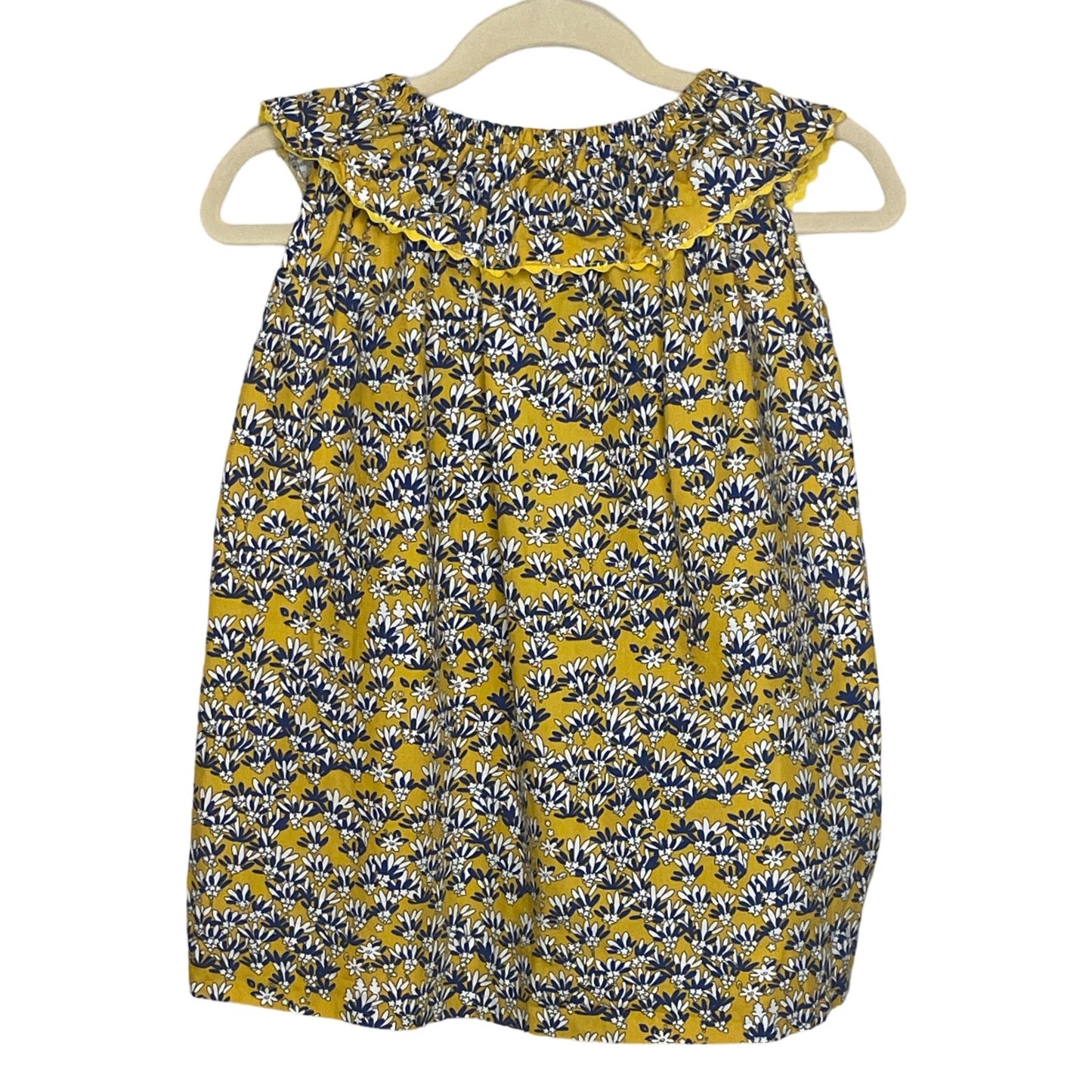 Vestido Busy Bees Flores Amarillo-Talla 3