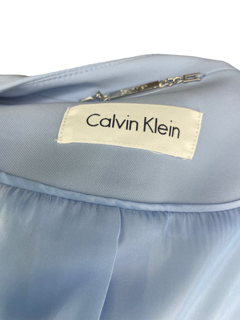 Blazer Calvin Klein Abierto Azul- Talla 10