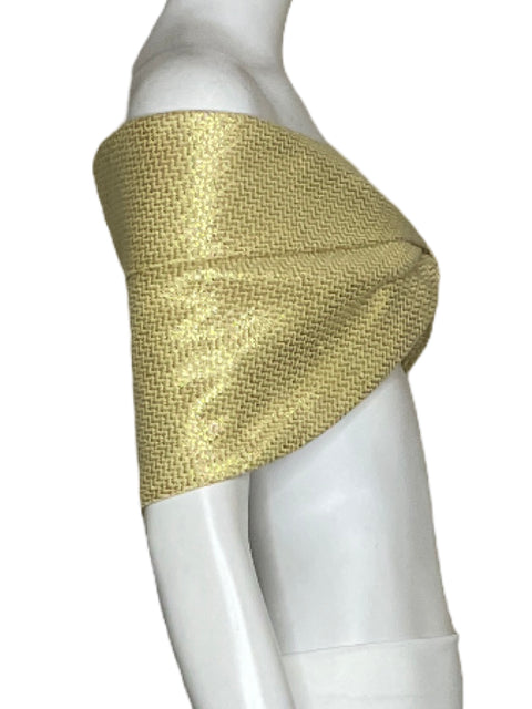 Bolero Marchesa Notte Dorado-Talla U