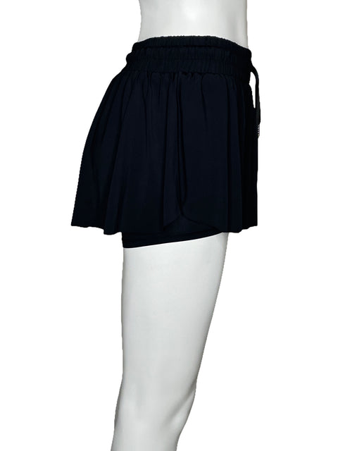 Faldashort Katiej NYC Fluida Mini Negro-Talla M