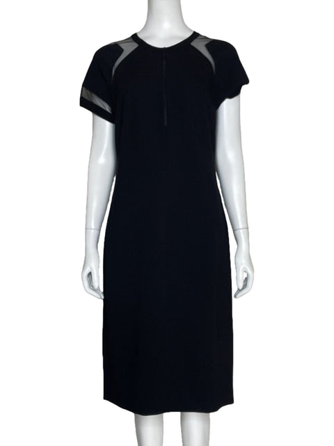 Vestido Lafayette 148 Mini Negro-Talla 6