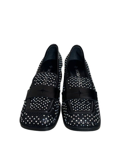 Calzado Nodaleto Mocasín Tacón Negro-Talla 38