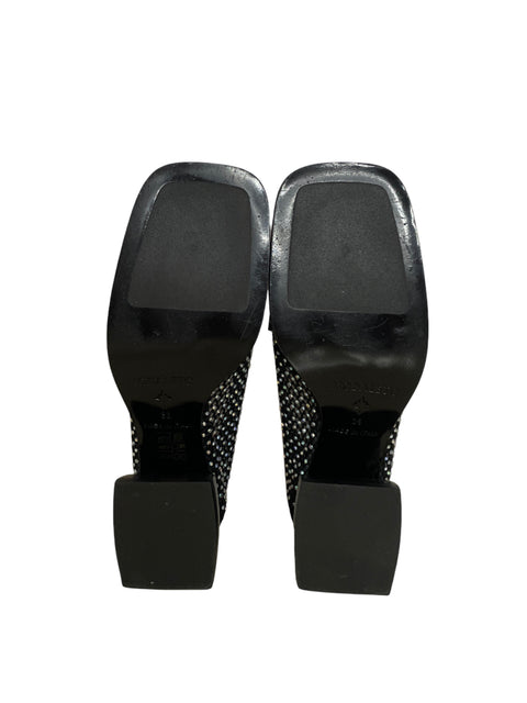 Calzado Nodaleto Mocasín Tacón Negro-Talla 38