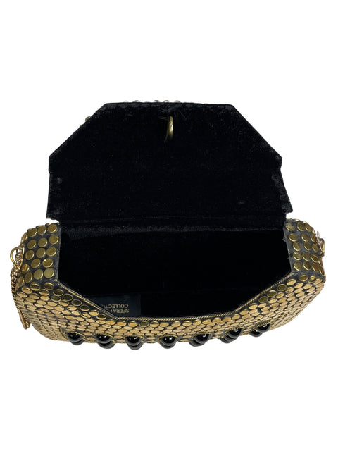 Bolso Sfera Metálico Dorado-Talla U