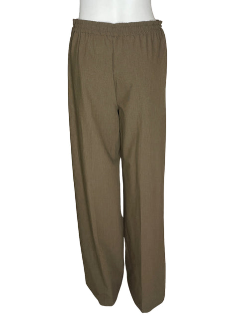 Pantalón MNG Casual Bolsillos Marrón- Talla M