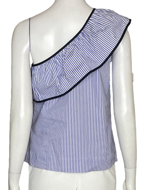 Blusa J.Crew Vuelos Azul-Talla 4