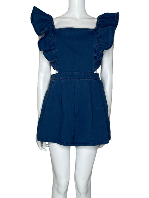 Romper Flying Tomato Cut Off Denim Azul-Talla L