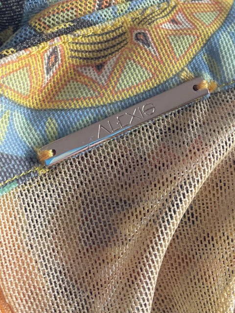 Vestido Alexis Halter Ziano Amarillo-Talla S